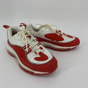 Nike Airmax 98 GS Sneakers University Red White BV4872-600 Size Youth 6.5Y